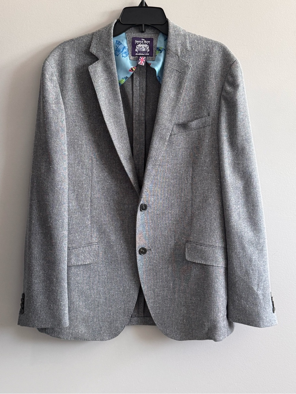 Savile Row Company Shoreditch‎ Gray Sport Coat Blazer Men’s 42R